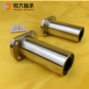 Electroplated Double Cut Edge Extended Length Elliptical Flange Linear Bearing Light Shaft Sliding LMH10LUULMH16LUU Rustproof