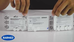 Phụ kiện 5 miếng đầu lọc khí vào máy xông khí dung Omron NE-C801/C101/C803