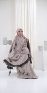 MUKENA DEWASA JUMBO 2IN1 BORDIR KATUN PREMIUM FIONA