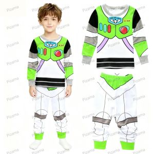 Mickey Mouse Boys Pajamas Sets Childrens McQueen Baby Homewear Girls Pyjamas Pixar Cars Lighting Pijamas Woody Homewear Nighty