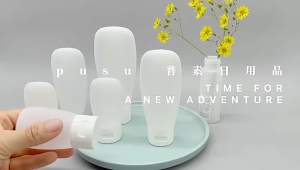 【SKIT SG】【PACK OF 3】Travel Bottles TSA Approved Containers 60ml / 100ml Leak Proof Travel Essential Accessories 3Pcs/Set Refillable Liquid Travel Containers for Shampoo Toiletries Tubs Bottle Soft Silicone Lotion Squeeze Tube Empty Bottle Portable