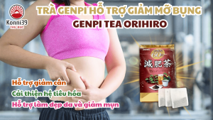 TRÀ GENPI - GENPI TEA ORIHIRO (60 TÚI LỌC/ GÓI)