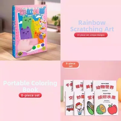 JIEXI | DIY Children Drawing Scratch Art