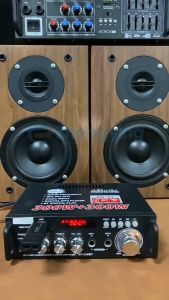 PROMO TaffSTUDIO Amplifier Bluetooth Full Bass 600 Watt Stereo EQ Audio Karaoke Home Theater FM