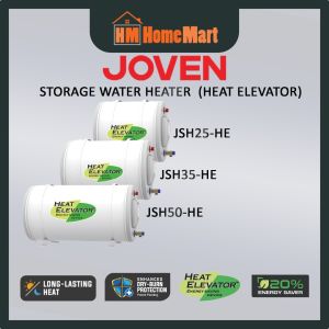 JOVEN Horizontal Ceiling Storage HE Water Heater JSH25-HE/JSH35-HE/JSH50-HE (FREE GIFT) (5 Years Warranty)