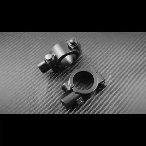 1 Pair 10mm 7/8\" Motorcycle Rearview Mirror Mount Holder Adapter Clamp Side Mirrors Accessories