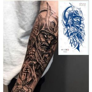 Fruit Ink Tato Temporer Tattoo Temporarry Semi Permanen Tahan 1 Bulan Motif TENTARA JEPANG