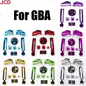 JCD | 1 Bộ Mạ Điện Bật Tắt Phím Bàn Phím Cho Gameboy Advance GBA L R A B Nút Hướng D Pads Của JCD