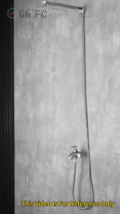GRIPO High Quality Pure sus304 Stainless Shower fittings Shower Set GP500SS