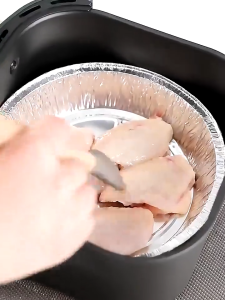 30 Khay giấy bạc nhôm 20cm chống dính hiệu quả cho nồi chiên không dầu