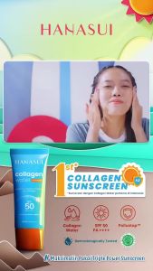 HANASUI SUNSCREEN WAJAH SPF 50 PA+++ TABIR SURYA LINDUNGI KULIT SAAT BERAKTIVITAS DILUAR RUANGAN