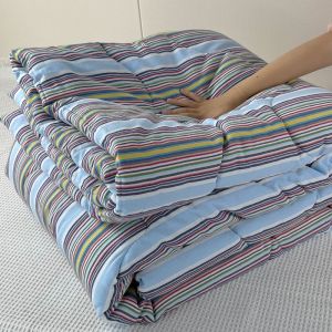 Tail Cargo Handling Pure Cotton Crash Heattech Fall and Winter Quilt Inner Mattress Comforter Hotel Dormitory Quilt Ladieswear Brand
