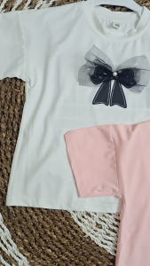 KAOS ANAK PEREMPUAN / ATASAN KAOS ANAK PEREMPUAN KEKINIAN / ATASAN BAJU BAYI TERBARU / T-SHIRT LUCU KEKINIAN