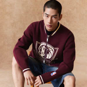 Jack Jones | Basketball Team Collab Color-block Knit Sweater