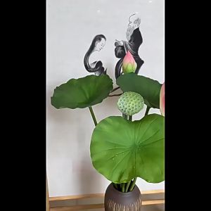 Lá Sen Có Cuống Nhân Tạo Nhiều Cỡ Trang Trí Thể Bể Ao Cá Lá Sen Giả Trang Trí Decor Nhà Cửa Sân Vườn Hồ Nước