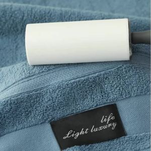 Luxury Cotton Bath Towels Super Absorbent Quick-Drying 35x75cm 80x160cm Hotel Quality Blue Men Bath Sheets Cover for Home Use