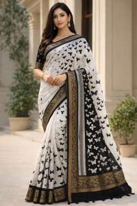 new Semi Binny silk      *Same boder only*  *Beautiful Soft Semi Binny silk sarees with floral design*   *Beautiful Binny zari woven borders*   *Pallu n Blouse as shown in