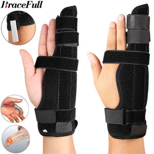 1PC Finger Splint Hand BracePinky Fingers Splint For Boxer FracturesLittle Finger Cast Trigger Finger Immobilizer Straightener