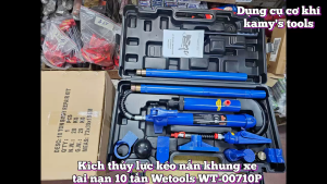 Bộ cảo vam kích thủy lực kéo năn khung xe tai nạn ô tô 10 tấn Wetools WT-00710P