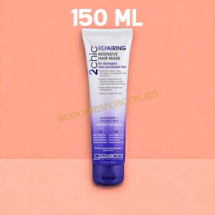 Giovanni 2chic Repairing Intensive Hair Mask 150ml | Lazada PH