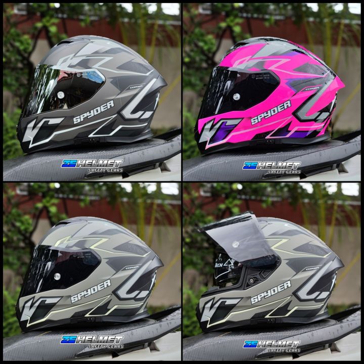 SPYDER CORSA S7 HUNTER Matte Black/Gry Ss Black/Pink S Xl Medium