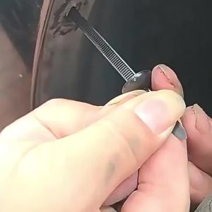Nylon Cable Tie Buckle Heavy Duty Zip Ties with Pin Button Universal Self-locking Zip Ties Tool Car Daily Repair Fastening Strap