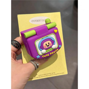 Cartoon Cute Buzz Lightyear Flip Cover Compact Mirror Protective Case for Apple AirPods pro Gen2 AirPods3 Wireless Bluetooth Earphone Covers