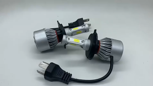 Mobil LED Lampu Kabut Depan Terang 2 Buah H4 H7 H11 Manik-manik Lampu COB 8000Lm Dengan Masa Pakai Kipas Angin Pendingin Lebih Panjang