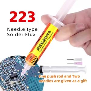 10-50ml Flux Paste RMA-223 Lead-free and Halogen-free Soldering Flux for LED BGA PCB Repair Soldering. No-clean High-activity