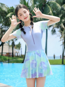 XTEP | Girls One-Piece Dress Swimming Suit
