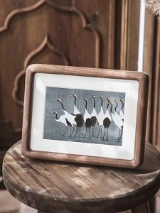 DIHUANTUO | Black Walnut Mortise And Tenon Picture Frame