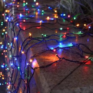 Solar Powered Outdoor Fairy Lights Waterproof 8 Lighting Modes Lawn Starry Sky Christmas Garden Courtyard Decor Atmosphere Light