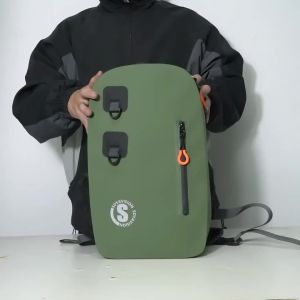 Motorcycle Multifunctional Fishing Shoulder Bag Fishing Tackle Waterproof Bag Outdoor Capacity Fishing Lures Line Box Storage