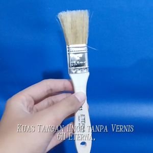 Kuas tangan 1 Inch Perlusin Tanpa vernis 611 ETERNA