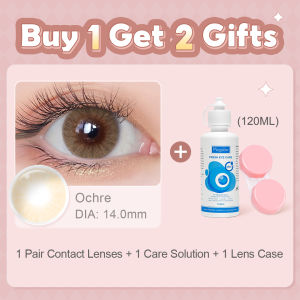 【Beli 1 gratis 2】Magister Softlens Minus (0.00 s/d -6.00) 1Pair(2Pcs) Lensa warna natural asli korea Lensa kontak berwarna OMG 6 Months Use After Opening Spot stock COD & 24 Hours Shipped