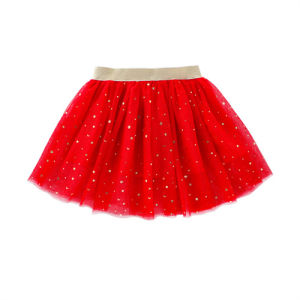Fashion Kidss Skirts For Girls Summer Stars Glitter Dance Sequin Birthday Party Skirt Cotton Lace Baby Mini Tutu Skirts 2-12Yrs