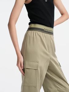Vero Moda | Leisure Summer High Waist Spliced Drawstring Utility Pants