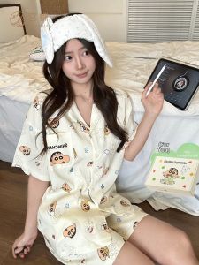 GONGDIE | Cool Feeling Cotton Couples Pajamas