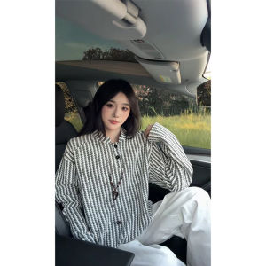 Áo Thun Nam Tay Dài Kẻ Sọc Đen Trắng Cổ Henry Phong Cách Mỹ Thường Ngày Mùa Thu Thoải Mái Thoáng Khí Chống Mài Mòn