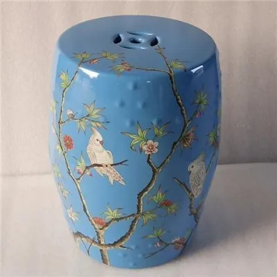 Chinese Style Ceramic Stool