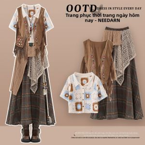 NEEDARNA | Đầm Phong Cách Bohemian Mùa Hè cho Du Lịch Tân Cương
