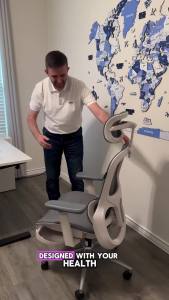 Hbada P2 Pro+ Ergonomic Office Chair -with Footrest