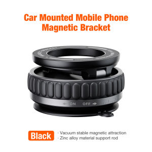 Vacuum Suction Magnetic Phone Holder for Magsafe 360° Adjustable Car Phone Mount & Retractable Vacuum Cell Phone Holders Phones