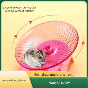 Silent Running Practice Wheel for Small Pets - Hamster Mouse Parrot Quiet And Safe Exercise Equipment Ideal Animal Accessory