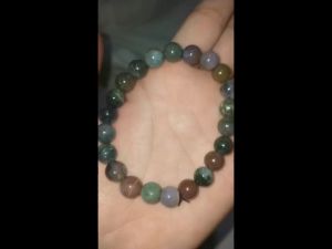 Gelang Batu Lumut Suliki Original 8mm Mewah Elegant