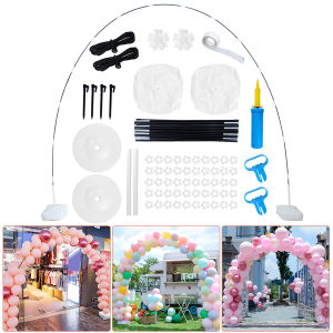 Adjustable Balloon Arch Kit Frame Semicircle Balloon Stand Holder Ballon Column Birthday Wedding Decorations Baby Shower Decor