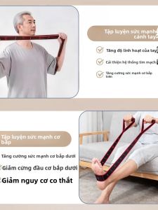 Dây Kháng Lực Số Tập Luyện Cơ Bắp Cho Người Trung Niên Và Người Cao Tuổi Dây Đàn Hồi Tập Luyện Cơ Mông Và Cơ Chân