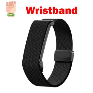 New Nylon Woven Bicep Band 2PC for Google Fitbit Air Strap Fitness Tracker Replacement Strap Magnetic for Google Fitbit Air Band