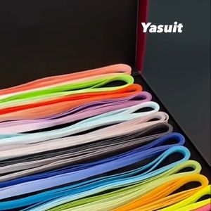 Yasuit Gradient Shoelace Tali Kasut Two Tone Color Flat Shoe Lace Adult Men Women Colorful Good Quality Economy Ekonomi Ready Stock Malaysia Seller