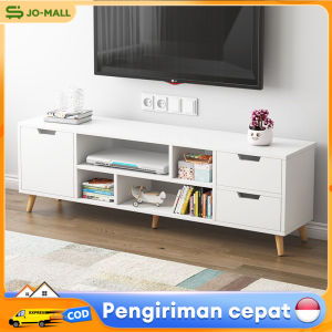 Rak TV Kayu Serbaguna & TV Meja Kayu Modern